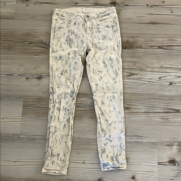 Soul Jeans Cream and Gray Women's Jeans - Picture 1 of 5